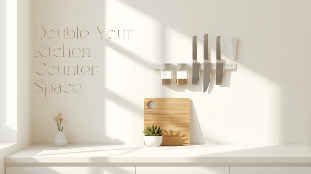Small Kitchen Setup: 8 Moves That Double Your Counter Space