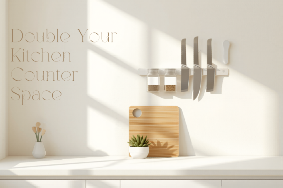 Small Kitchen Setup: 8 Moves That Double Your Counter Space