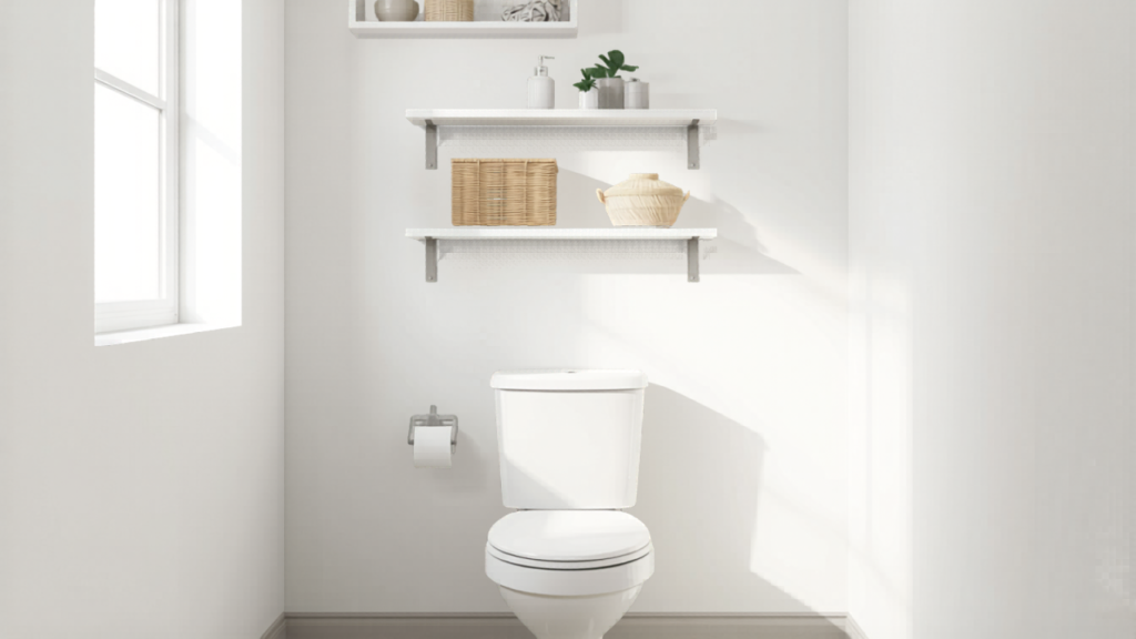 Small Bathroom Storage: 7 Ideas That Work Without Drilling