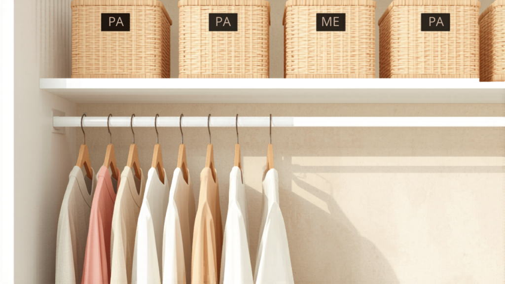 How to Organize a Small Closet With No Extra Furniture