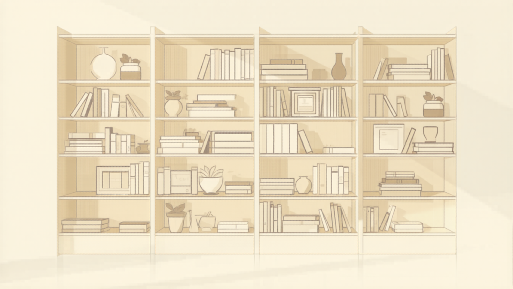 The Shelf Limit Rule: How to Stop Owning More Than Your Apartment Can Hold