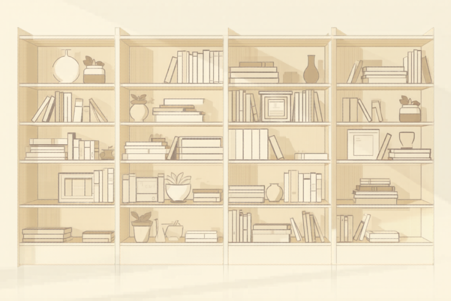 The Shelf Limit Rule: How to Stop Owning More Than Your Apartment Can Hold