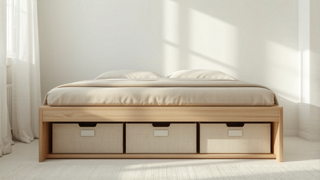 Under-Bed Storage: The Right Way to Use Dead Space in Small Apartments