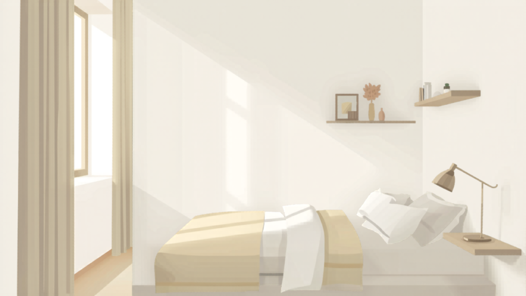 How to Turn a Tiny Bedroom Into a Functional Space (Renter-Proof)